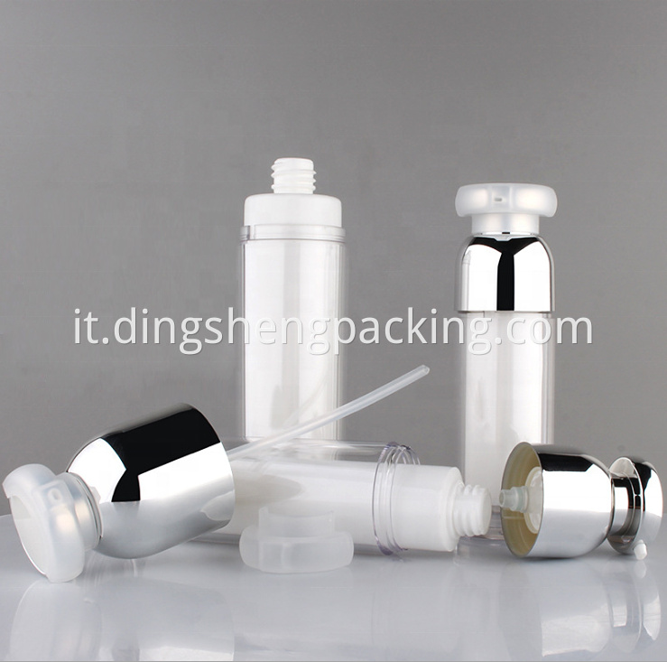 Acrylic Airless Serum Pump Bottle